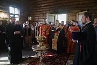 Архиерейское богослужение в Ивановском 